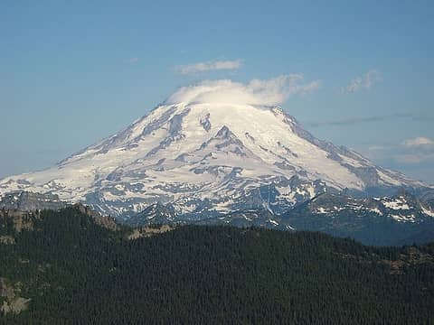 First view of Rainier