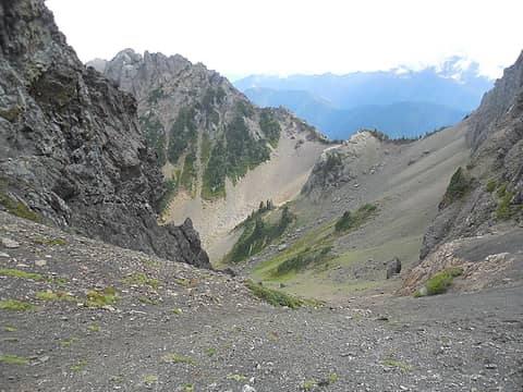 "April Peak Pass" from Cunningham Pass, 20130902