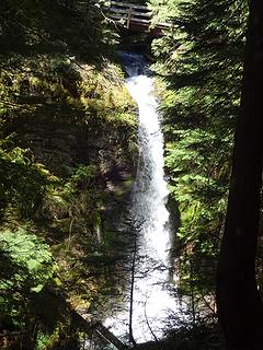 Middle Falls is a couple miles further and on a tributary, not the river