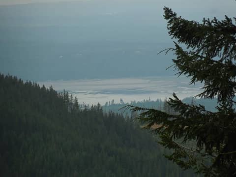 the southern elbow of the Hood Canal