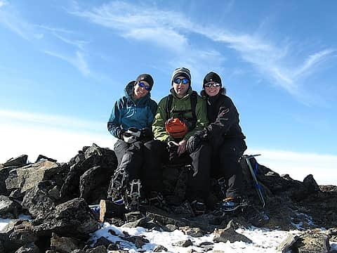 Obligatory summit shot (7,423 ft)
