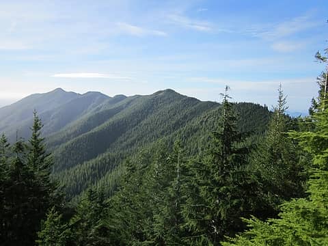 Snider Ridge from top