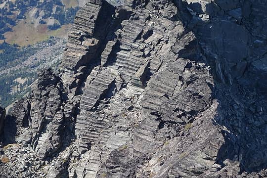 Interesting rock feature near the summit. Brushbuffalo? Thoughts?