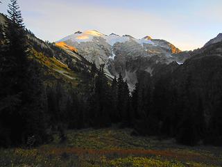 alpenglow on Ruth