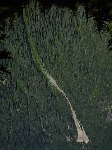 impressive slide path on storm ridge