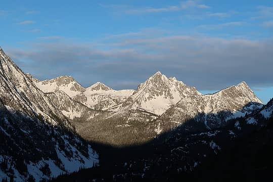Twisp Mountain and Lincoln Butte