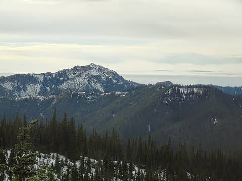 Boulder Peak with a sugar coat
