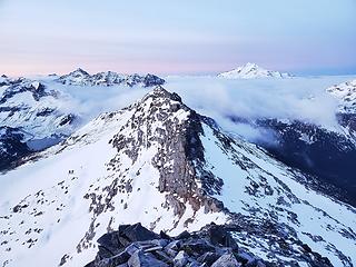 SW ridge of North Star with Fortress, Glacier Peak