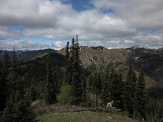 Elbow Peak from Yellow Hill