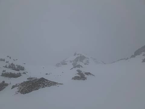 At High Pass, looking towards my exit col right of Cleator