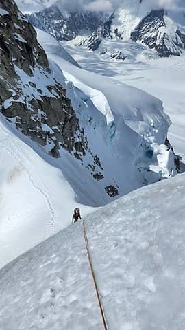 Climbing the ice