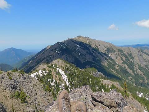 Summit of Townsend from W Peaks.