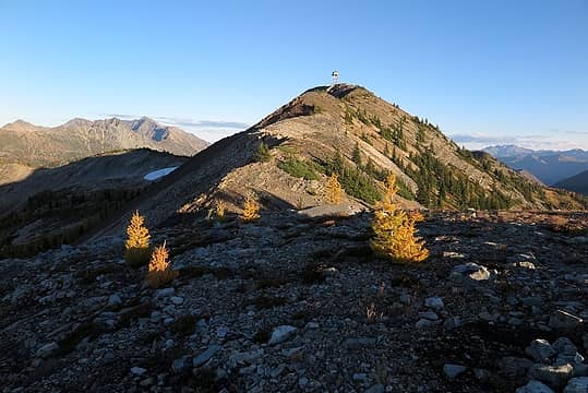The last section up to Slate Peak