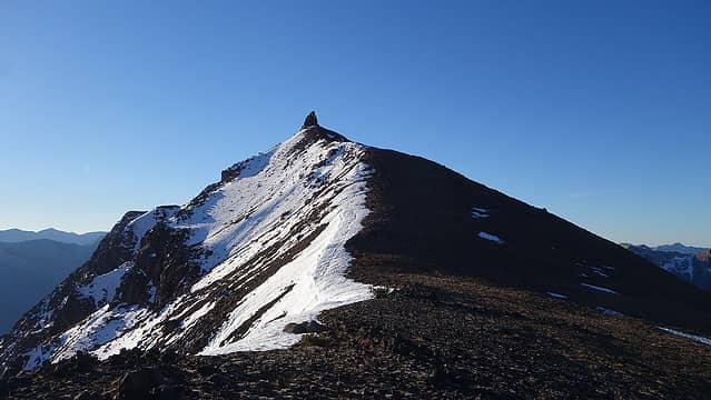 Twin Peaks north ridge