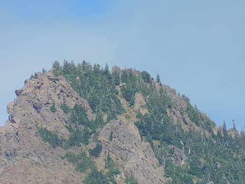 zoom in on Mt Ellinor summit, at least three hikers in view