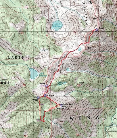 annotated route