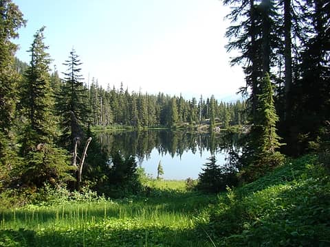 Lake Margaret, just north of Low Divide.