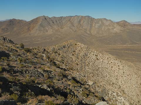 Mescal seen from the summit