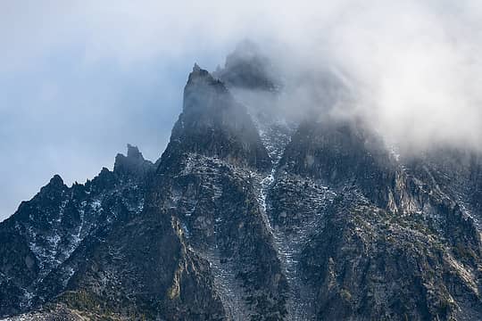 Stuart is almost gothic looking, truly one of the most impressive peaks in Washington