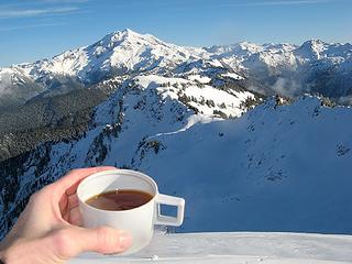 Summit tea & Glacier