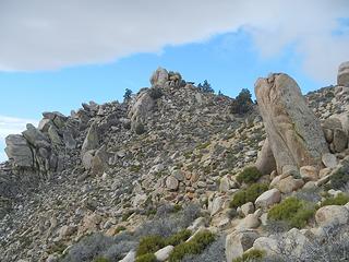 giant summit boulder pile