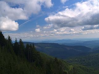 SE view from Mt Pilchuck.