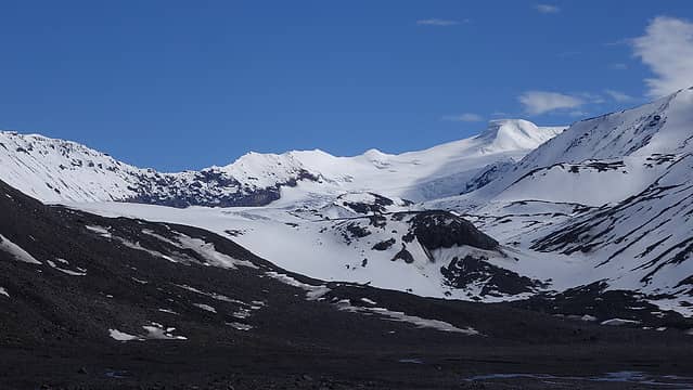 First views of the lower glacier
