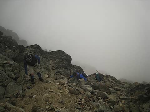 ragman, larman and rodman on the rocky ridge.