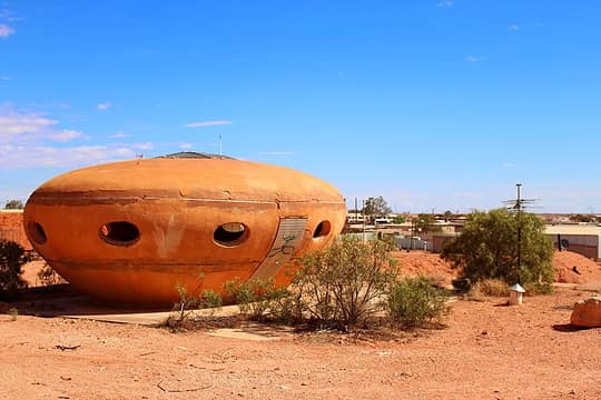 it landed in Coober Pedy
