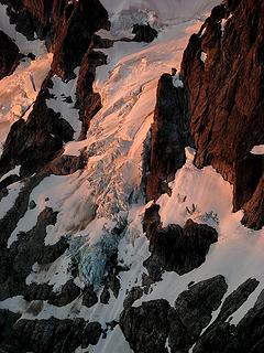 Degenhardt Glacier Alpenglow