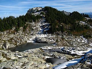 Central Basin Tarns, with Index summit beyond