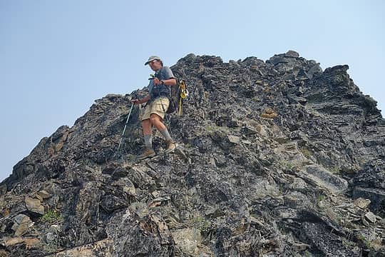 the crux moves on cameron summit block