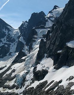 Icefalls of the Degenhardt Glacier