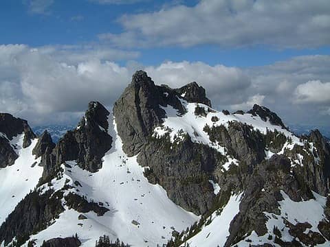 Gunn Peak from Pt.5,842
