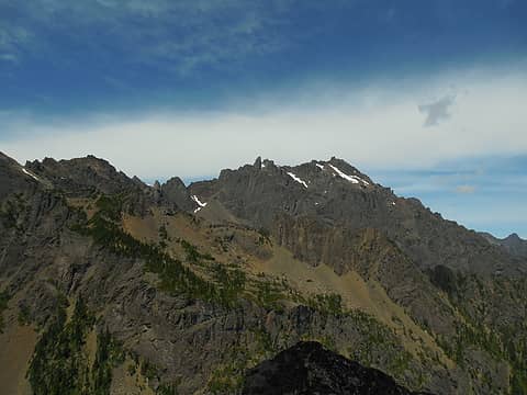 Mt Constance from March-Lenten ridge