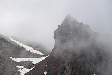 face on Yellow Aster Butte