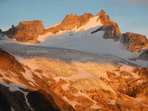 Alpenglow On Dome