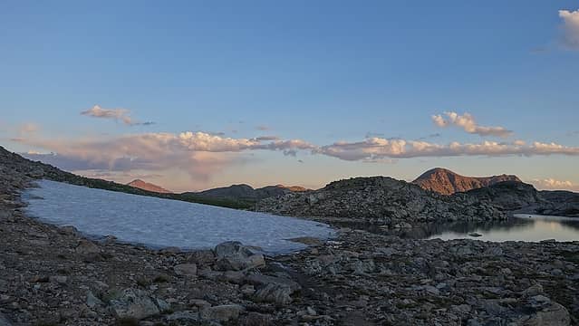 Shannon Pass at sunset