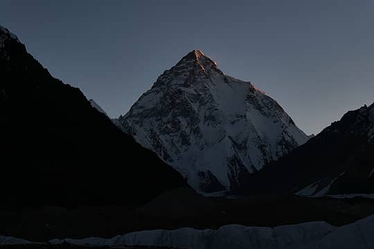 K2 dawn at dawn