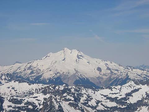 Glacier Peak as it ought to be seen  - from the east (unless you're climbing it!)