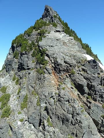 The summit of Middle Peak.