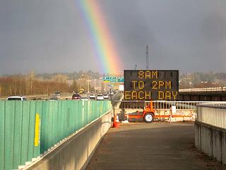 watch for rainbows!