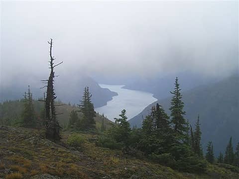 From the Lookout, southward down Ross Lake