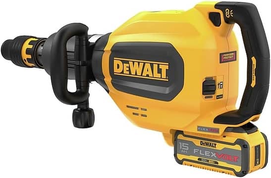 Falsely advertised as "DEWALT DCH911Z2 60V 27 Lbs. SDS MAX Inline Chipping Hammer Kit"