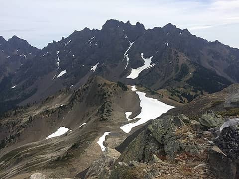 Mt Constance and its many huge neighbors, from top of 6576' unnamed peak