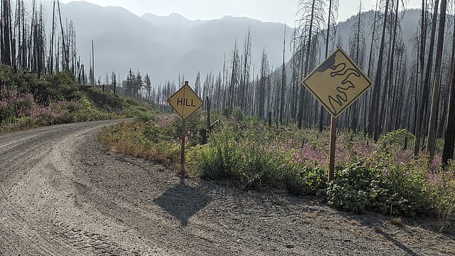 I've always loved both of these signs at the top of the switchbacks, each for a different reason. The original "switchback sign" [url=https://www.charityauctionstoday.com/auctions/Jubilee-Auction-13471/items/retiredhvswitchbacksign-252478?category_id=0]recently fetched[/url] $1700 at auction.