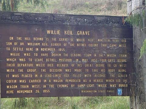 Willie Keil Grave Site
