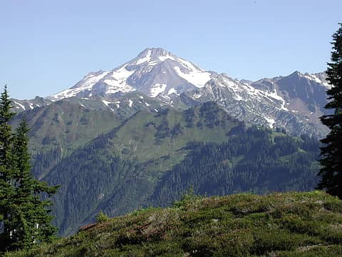 Glacier peak from just north of dishpan