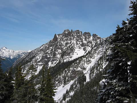 Spire Mountain from Conglomerate Point