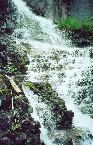 The "steps" in the Stairstep Cascade